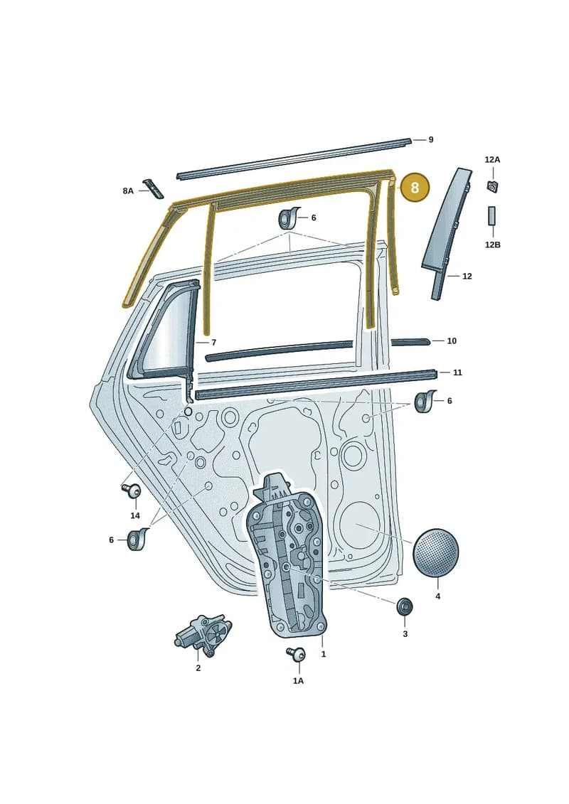 5LE839432D5AP — Skoda Enyaq (2020-2021) diagram 50a839060, position 8