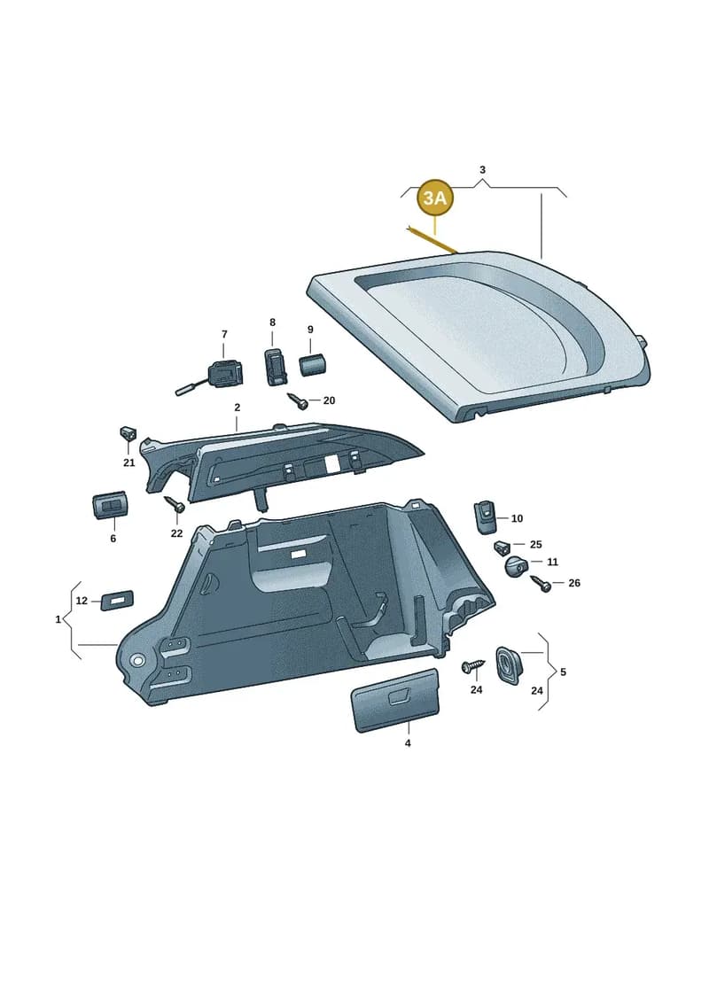 5LE863634 — Skoda Enyaq (2020-2021) diagram 50a867080, position 3A