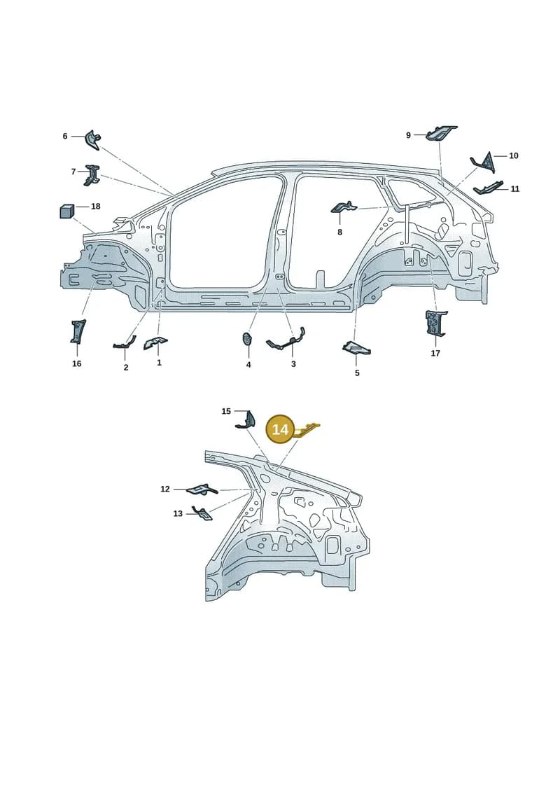 5LE864638 — Skoda Enyaq (2020-2021) diagram 50a809100, position 14