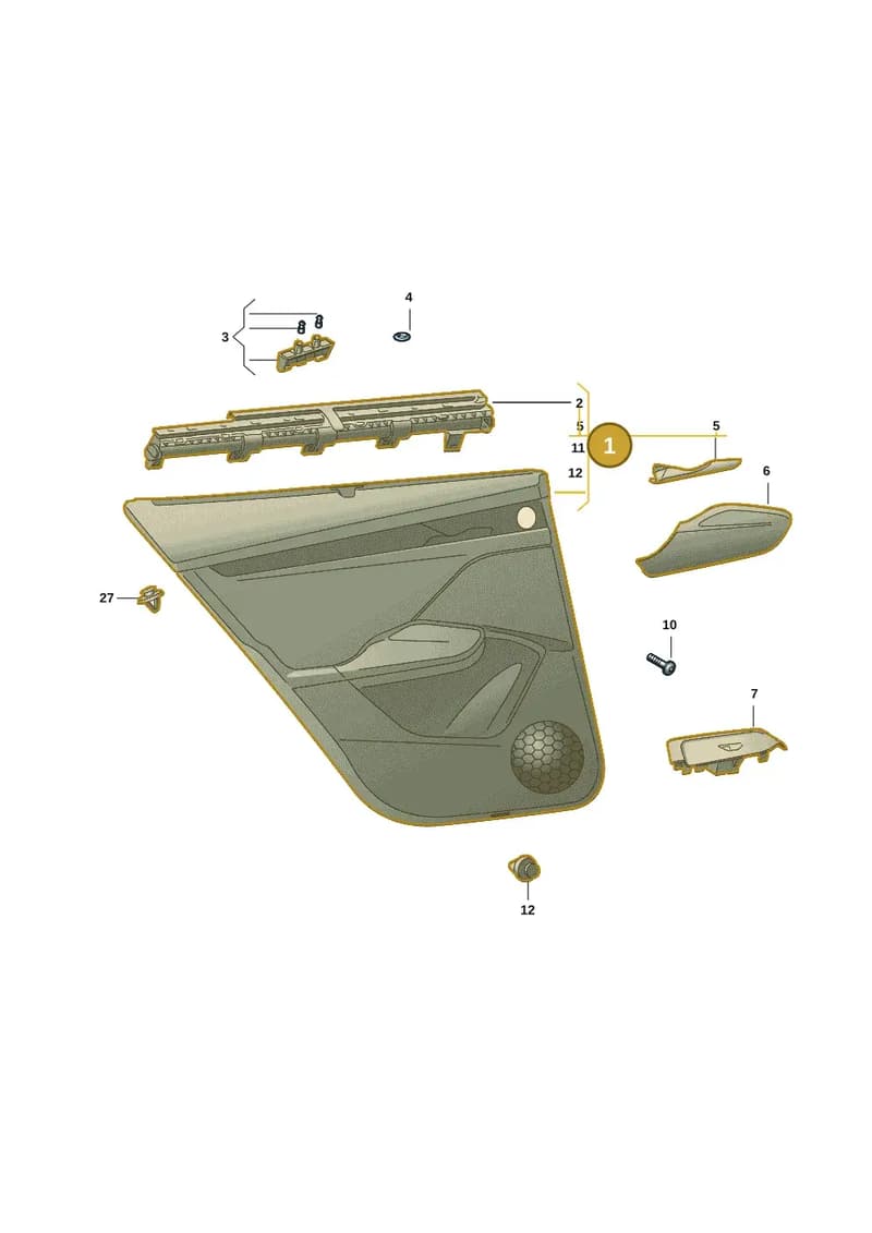 5LE867024AEXZP — Skoda Enyaq (2020-2021) diagram 50a867040, position 1
