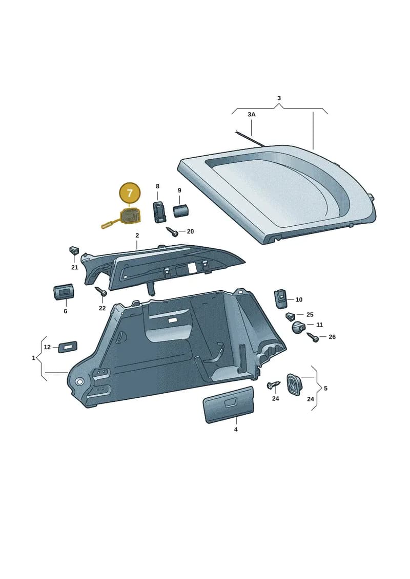 5LE8855924PK — Skoda Enyaq (2020-2021) diagram 50a867080, position 7