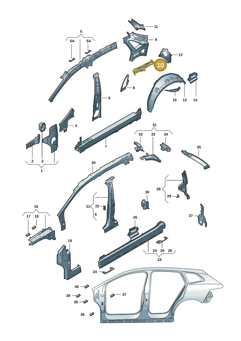 5LG803428A — Skoda Enyaq (2020-2021) diagram 50a809000, position 10