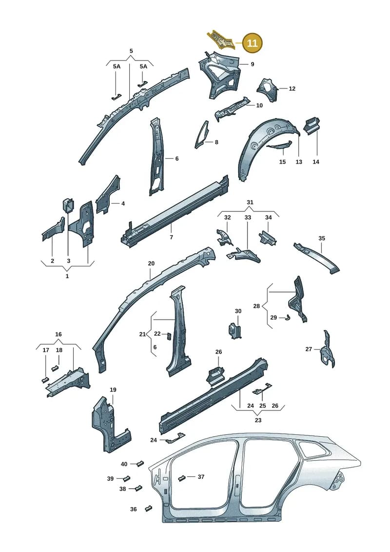 5LG809458A — Skoda Enyaq (2020-2021) diagram 50a809000, position 11