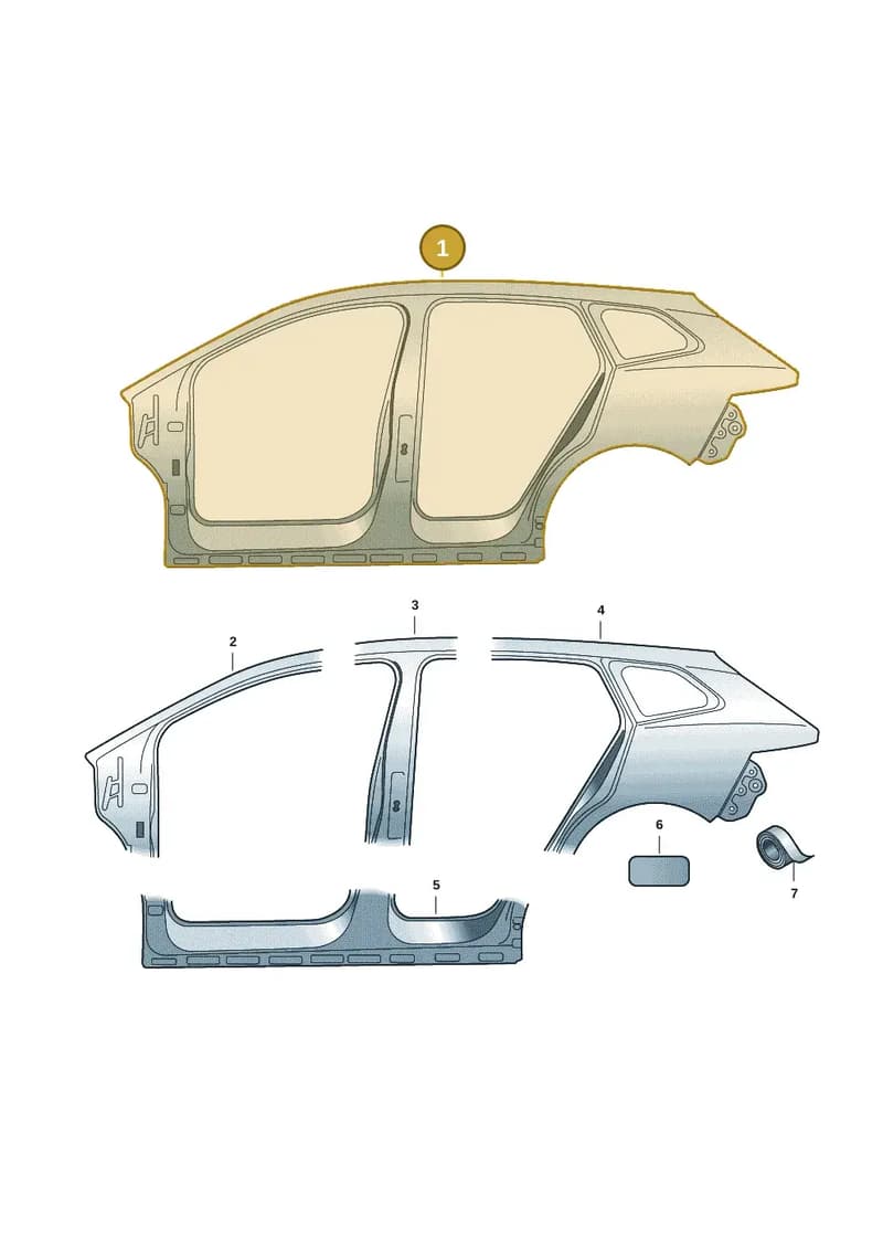 5LG809606A — Skoda Enyaq (2020-2021) diagram 50a809050, position 1