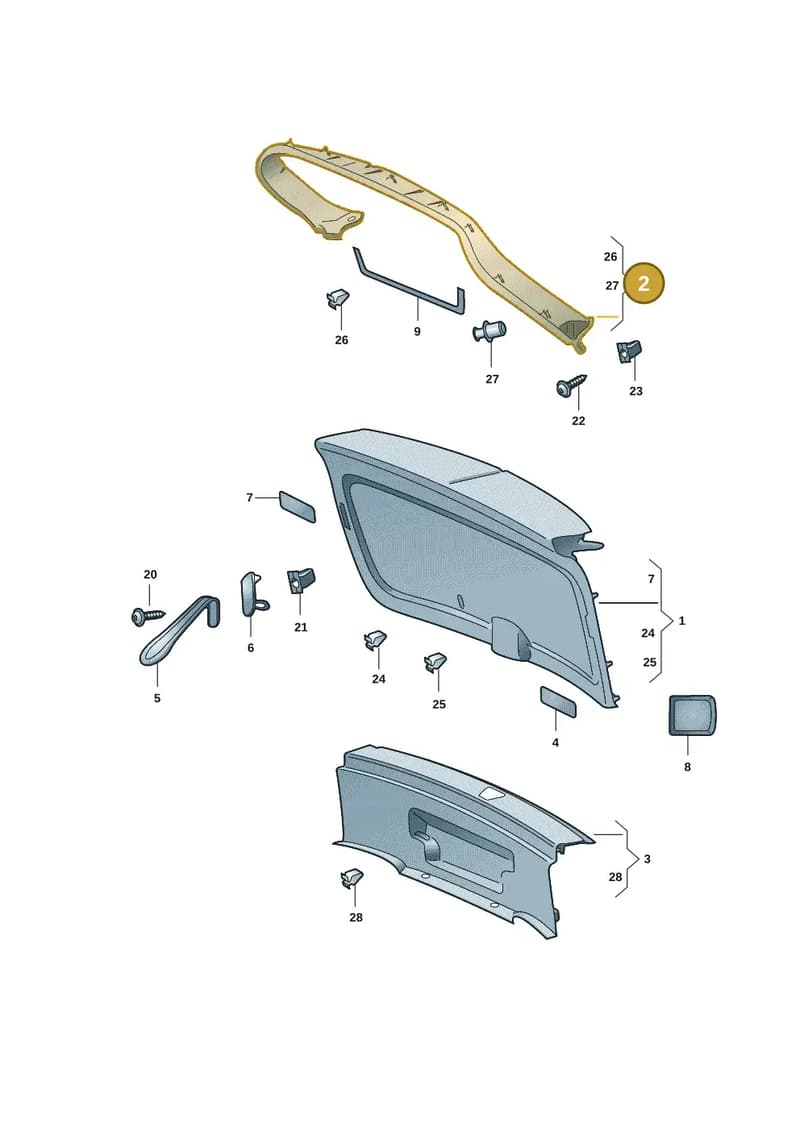 5LG8676054PK — Skoda Enyaq (2020-2021) diagram 50a867090, position 2
