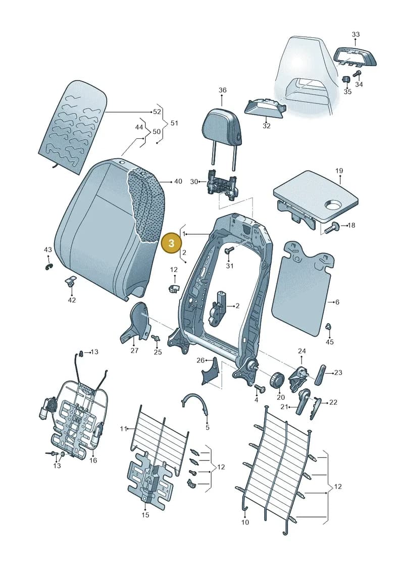 5Q4881045BN — Skoda Kodiaq (2016-2024) diagram 804881500, position 3