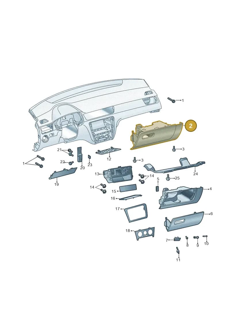 60U857097C9B9 — Skoda Rapid (2012-2022) diagram 740857200, position 2