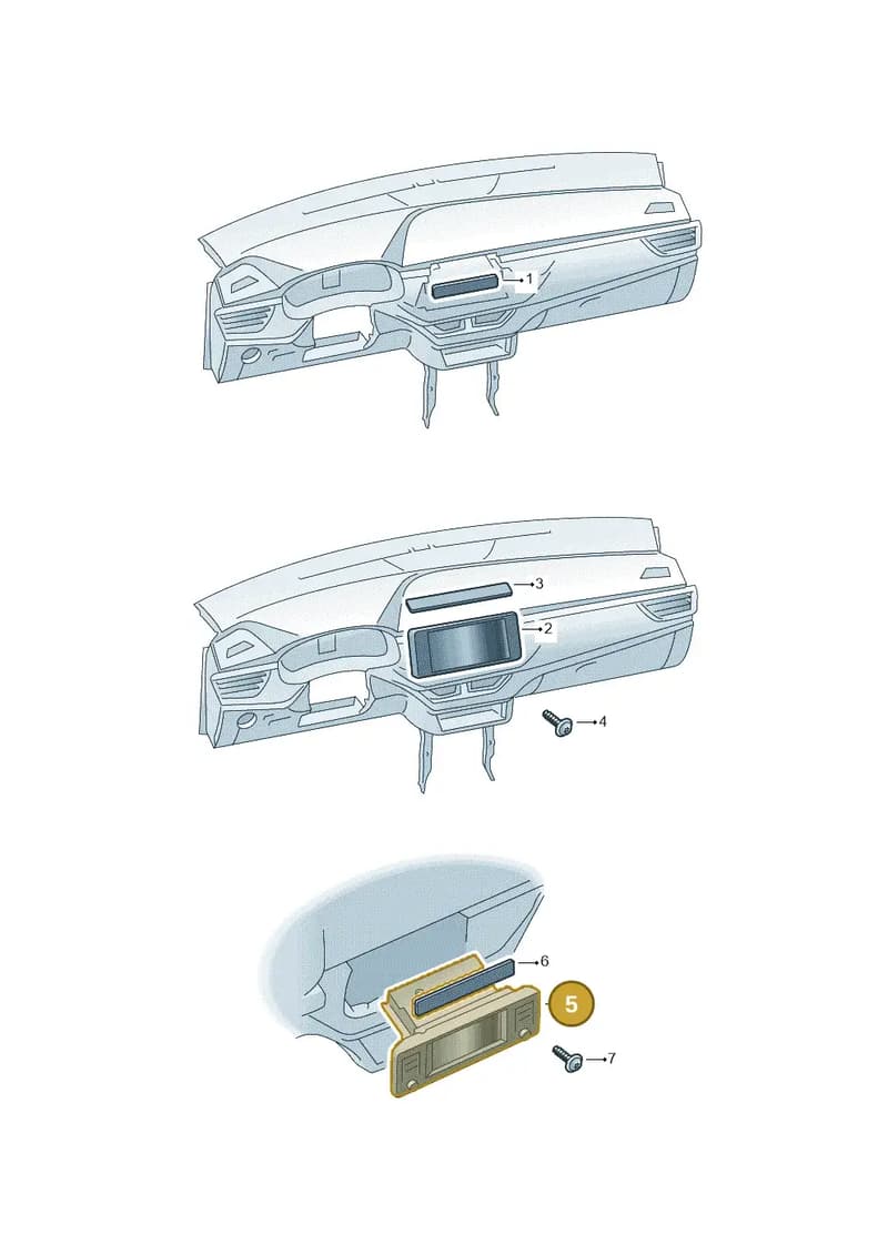 654035871GIZY — Skoda Fabia (2021-2022) diagram 584035000, position 5