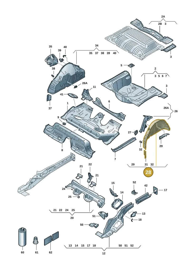654809851A — Skoda Kamiq (2019-2020) diagram 584803015, position 28