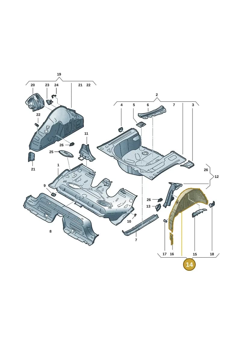 654809851A — Skoda Fabia (2021-2022) diagram 6vn803030, position 14