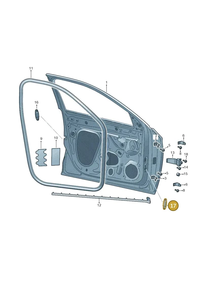 654837106 — Skoda Kamiq (2019-2020) diagram 584831000, position 17
