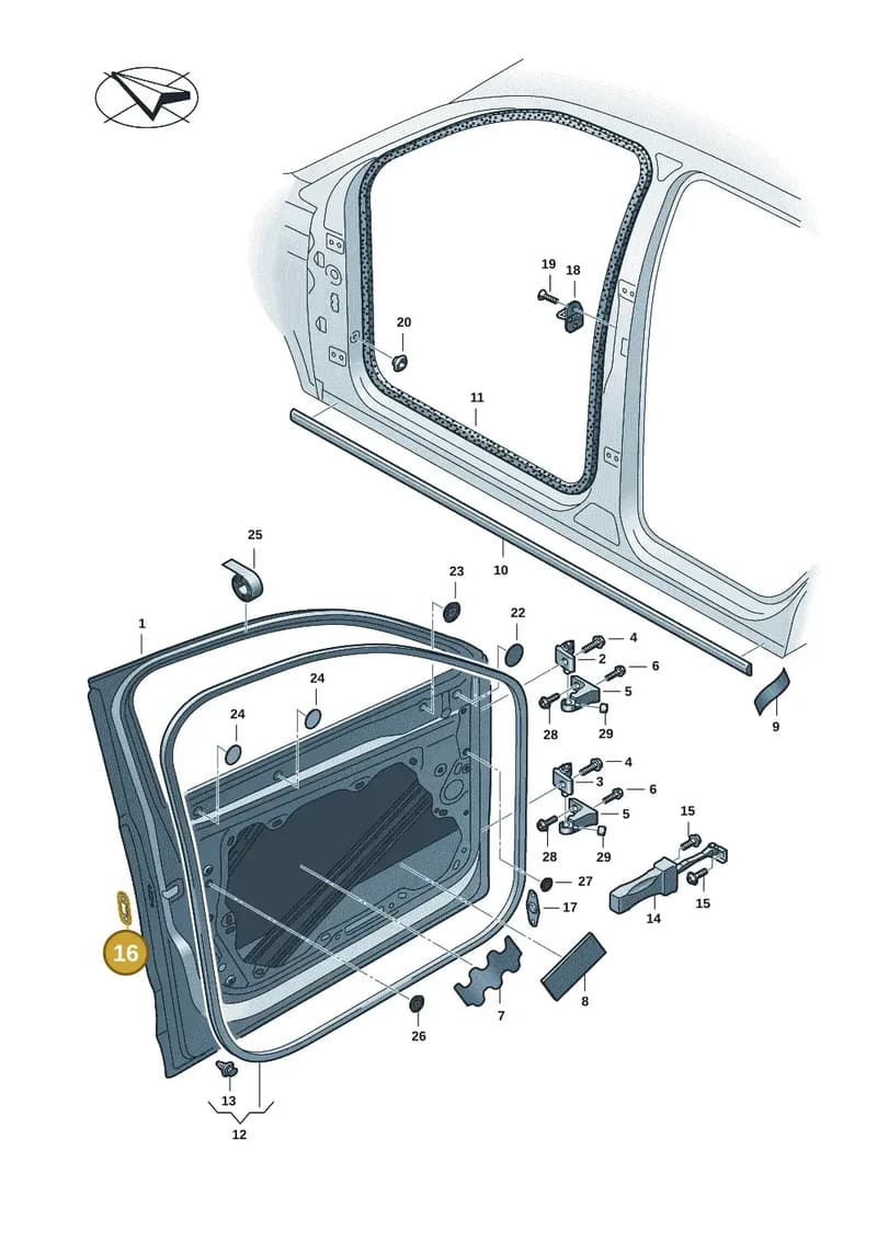 654837947 — Skoda Kodiaq (2024-2024) diagram 57h831000, position 16