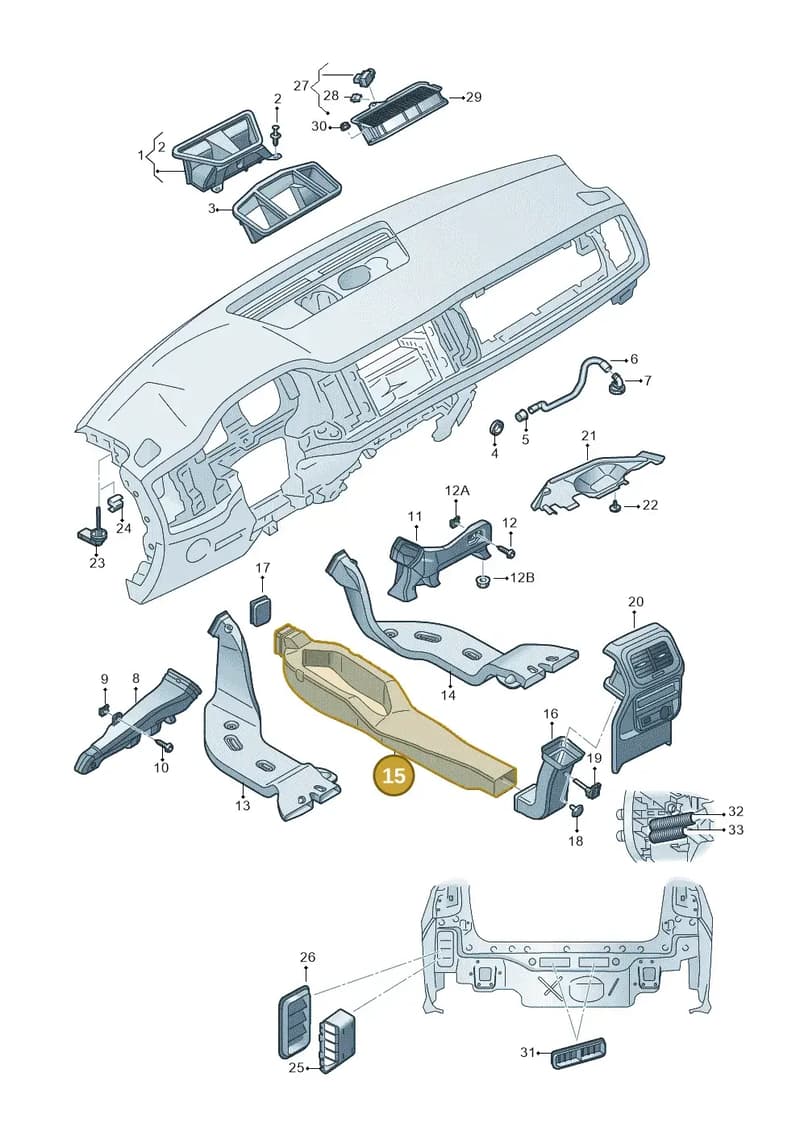 654857509 — Skoda Kamiq (2019-2020) diagram 584819010, position 15