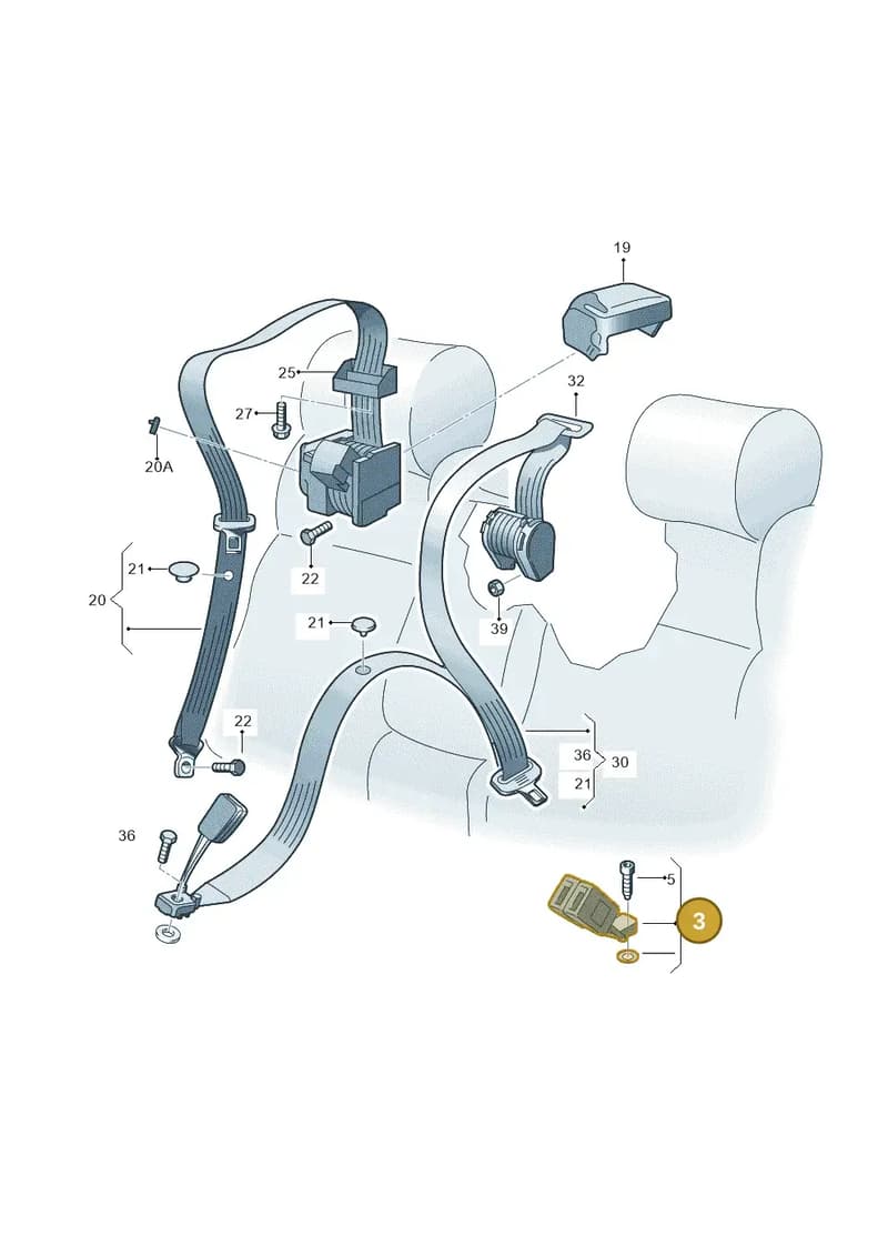 654857739DMNB — Skoda Kamiq (2019-2020) diagram 768857700, position 3