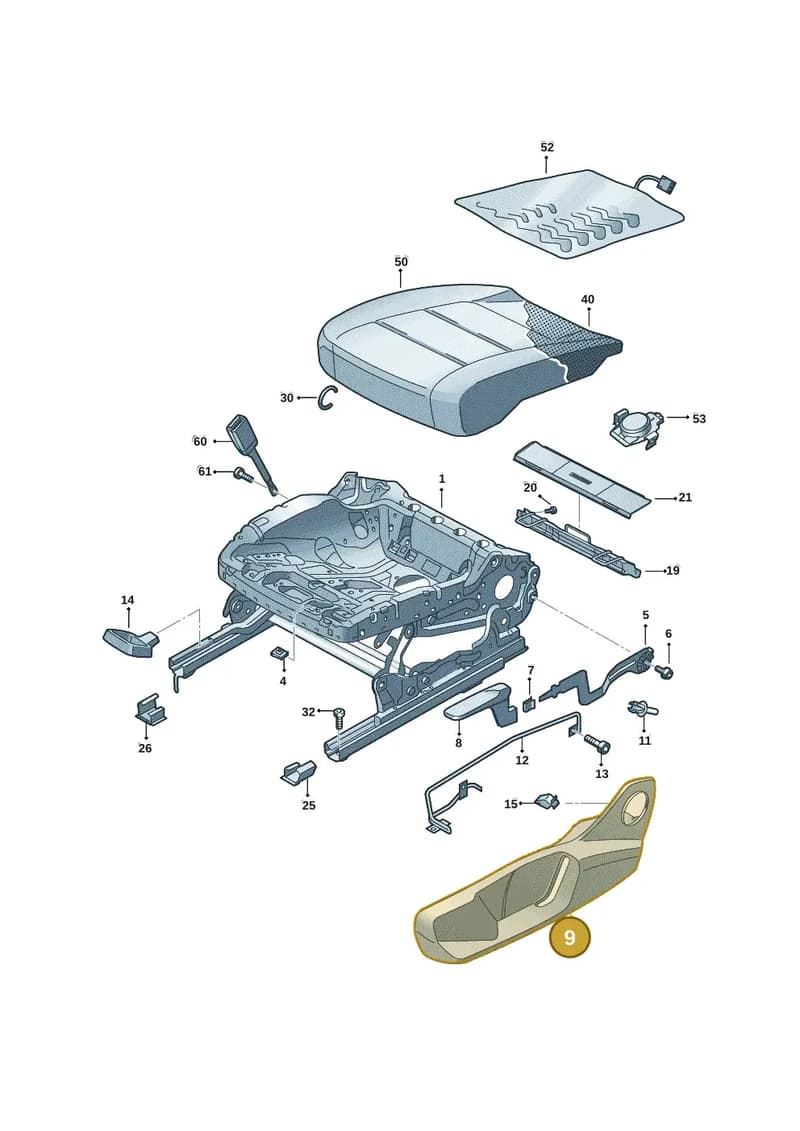 654881318A9B9 — Skoda Fabia (2021-) diagram 6vn881001, position 9