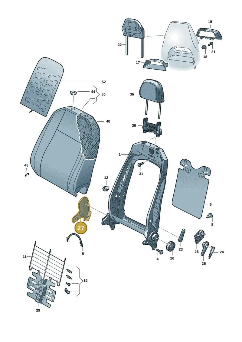 654881479A9B9 — Skoda Fabia (2021-) diagram 6vn881050, position 27
