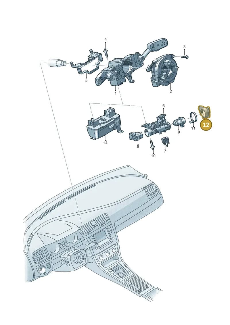 6549058699B9 — Skoda Fabia (2021-2022) diagram 584905070, position 12