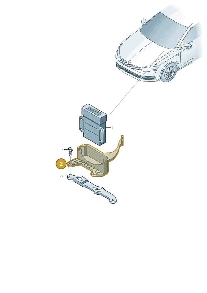 654927329 — Skoda Fabia (2021-2022) diagram 797927450, position 2