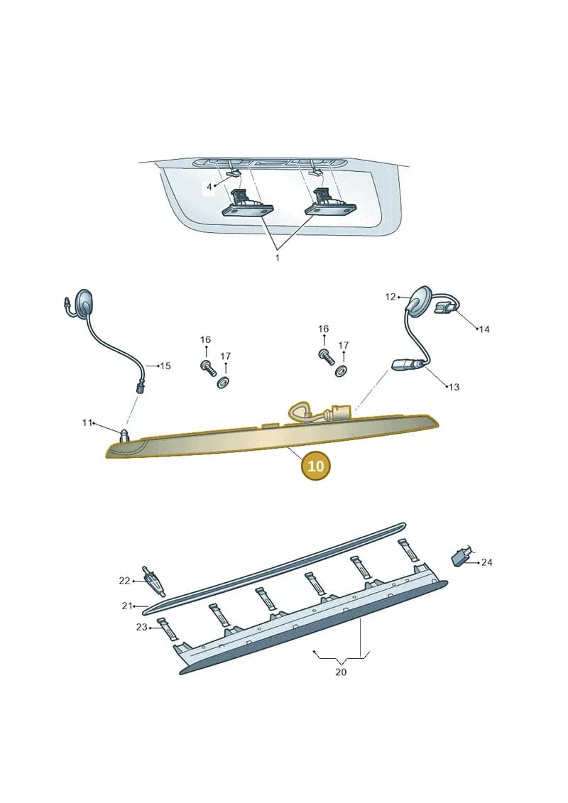 654945097A — Skoda Kamiq (2019-2020) diagram 584943000, position 10