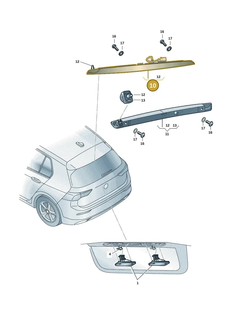 654945097A — Skoda Fabia (2021-2022) diagram 6vn943000, position 10
