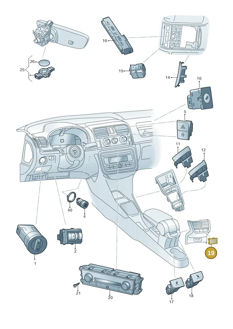 6549631259B9 — Skoda Kamiq (2019-2020) diagram 584941050, position 19
