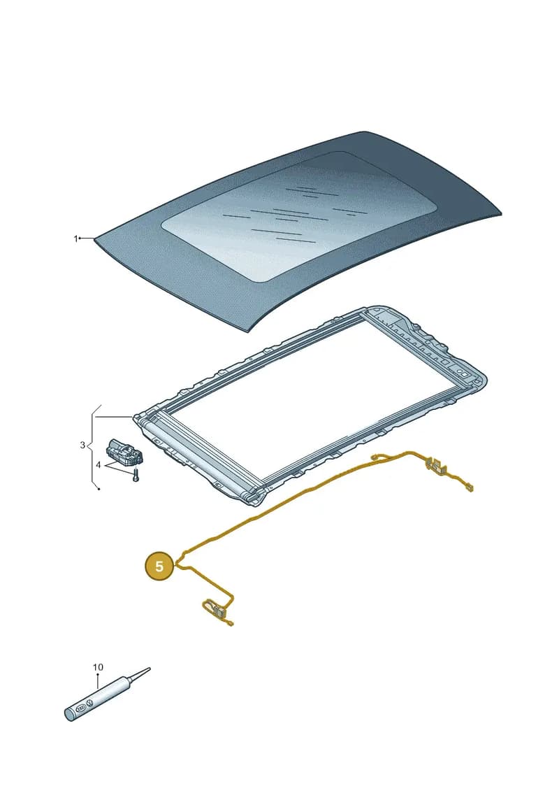 654971648 — Skoda Kamiq (2019-2020) diagram 584877010, position 5