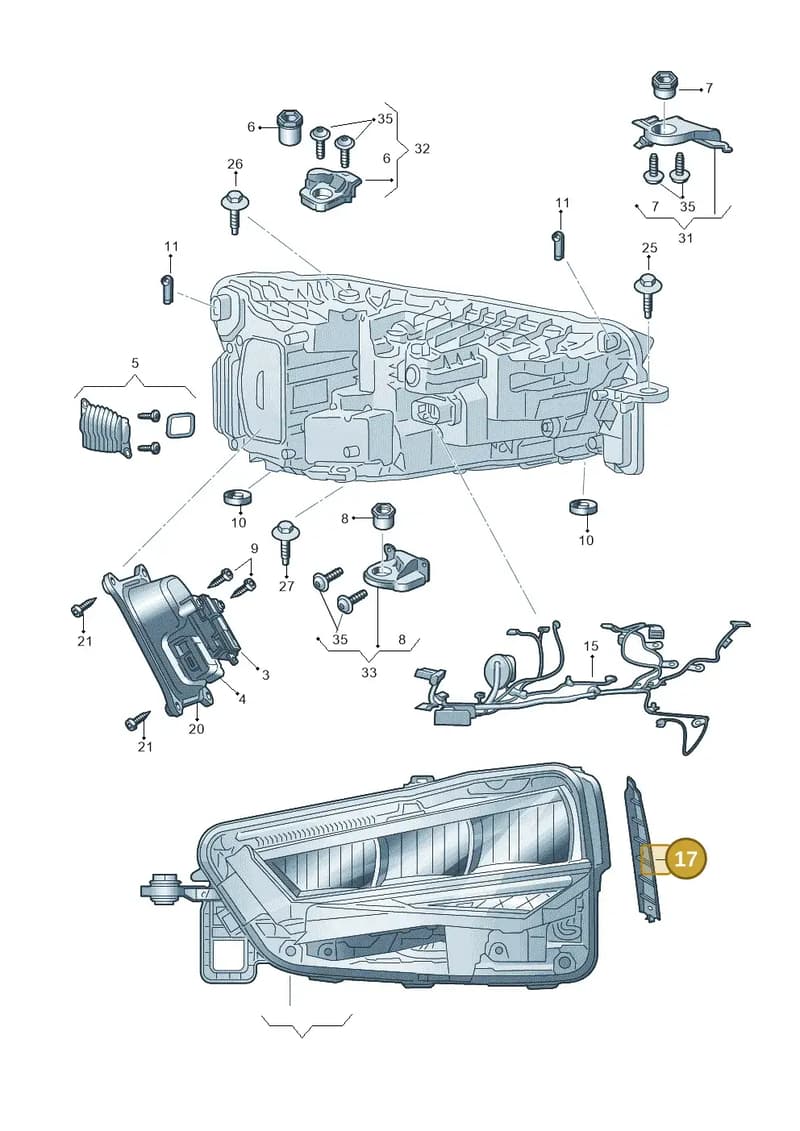 655941136 — Skoda Kamiq (2019-2020) diagram 584941100, position 17