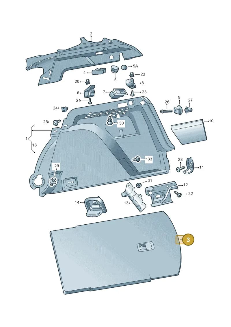 657861411WR9 — Skoda Kamiq (2019-2020) diagram 584867080, position 3