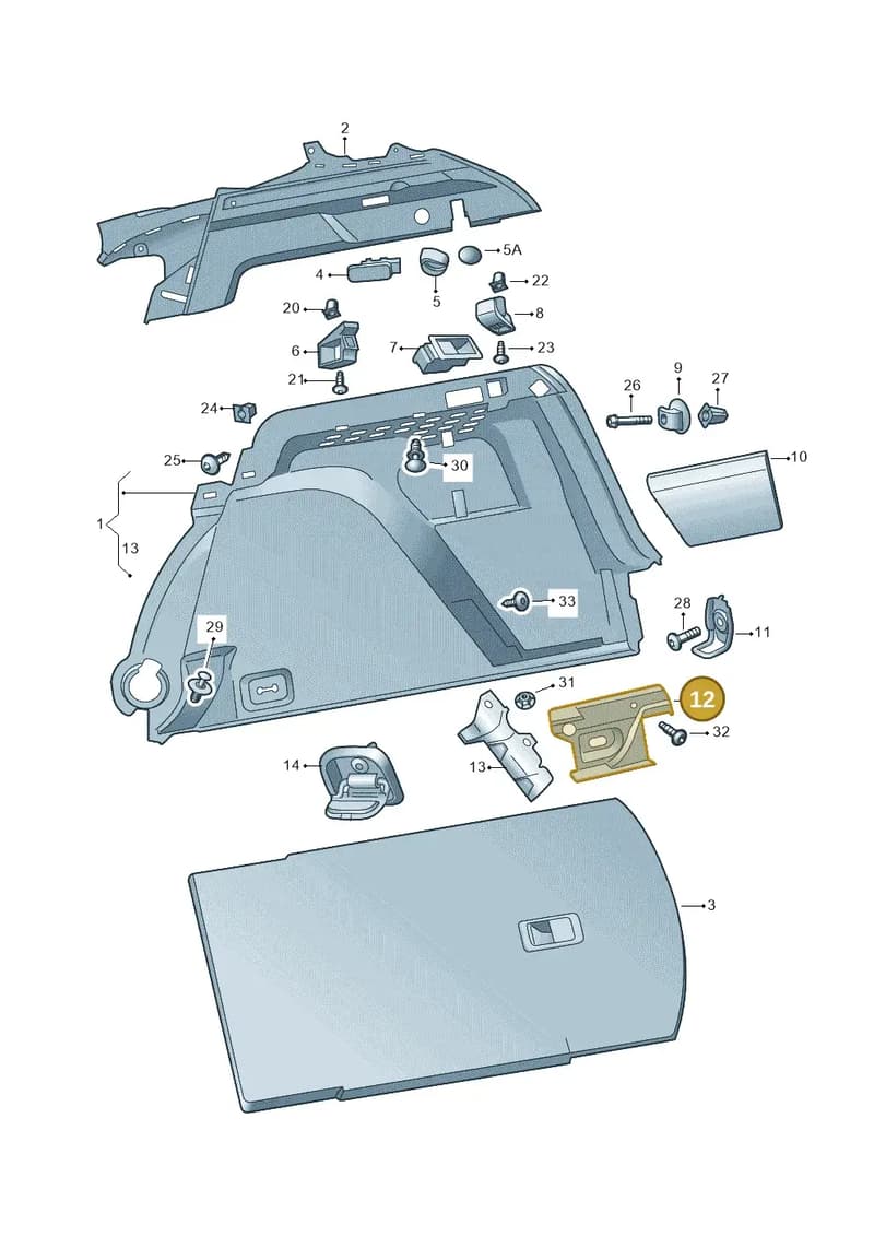 6578645129B9 — Skoda Kamiq (2019-2020) diagram 584867080, position 12