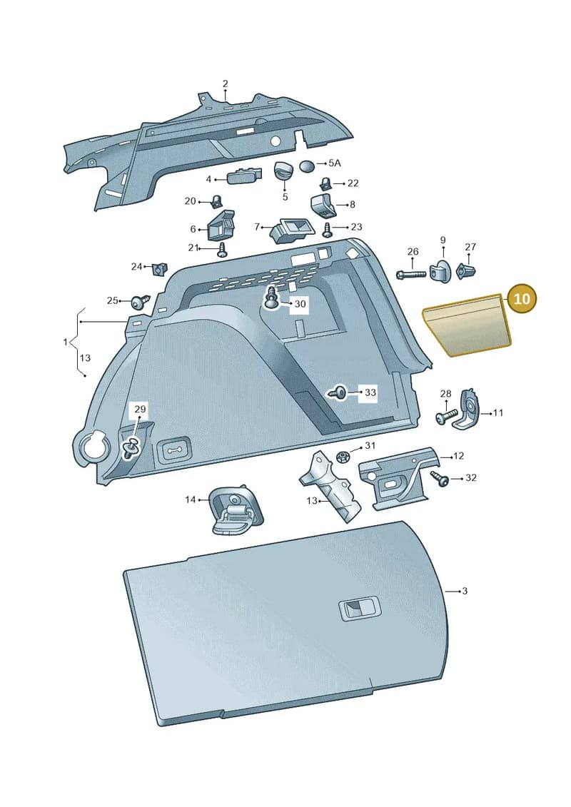 6578671459B9 — Skoda Kamiq (2019-2020) diagram 584867080, position 10