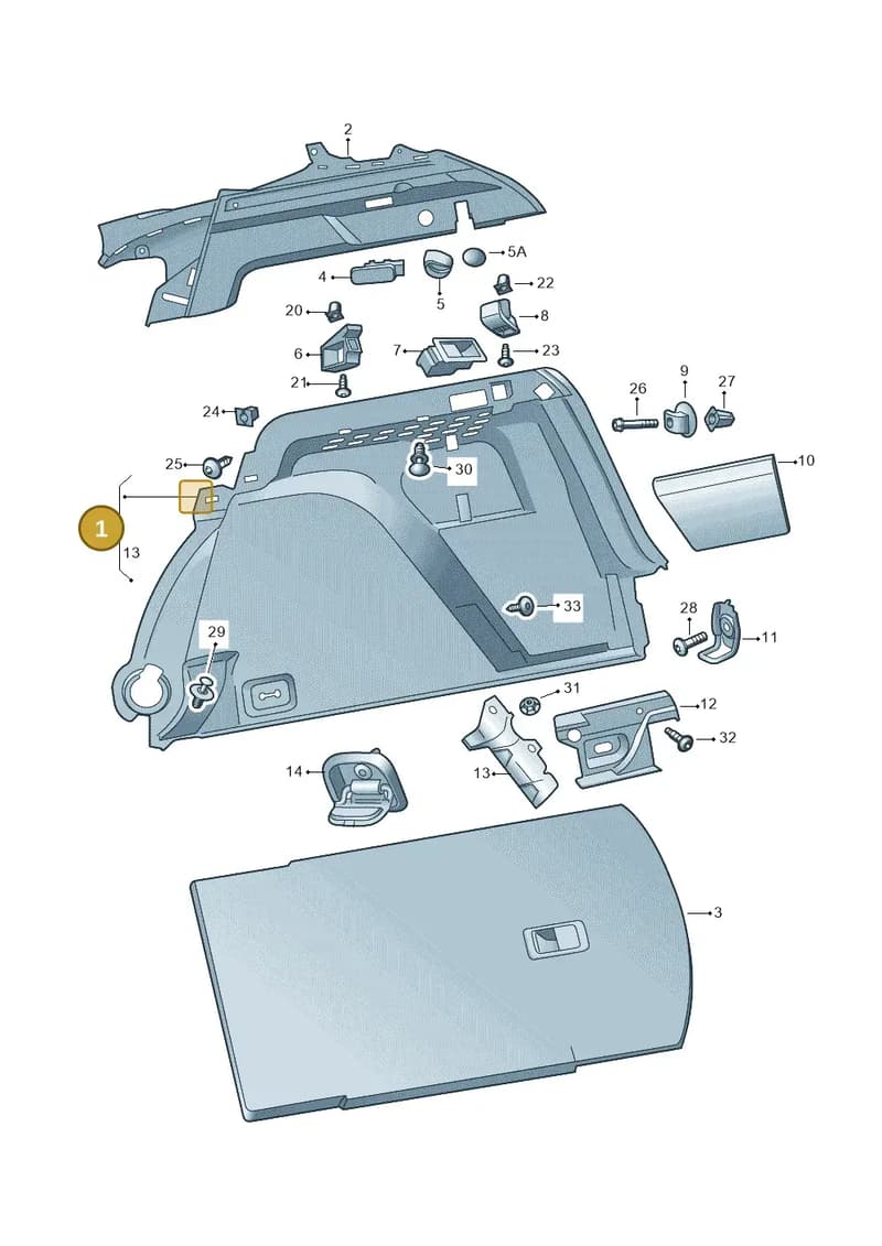 657867428DWR9 — Skoda Kamiq (2019-2020) diagram 584867080, position 1