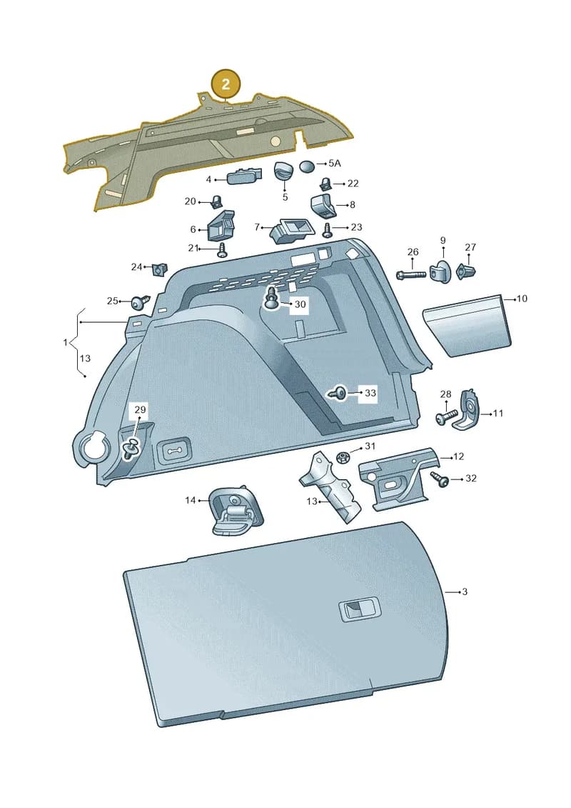 657867761B9B9 — Skoda Kamiq (2019-2020) diagram 584867080, position 2