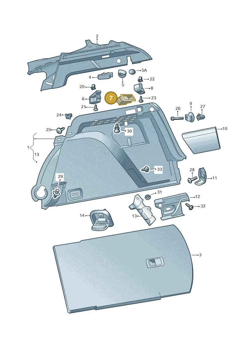 657868345A9B9 — Skoda Kamiq (2019-2020) diagram 584867080, position 7