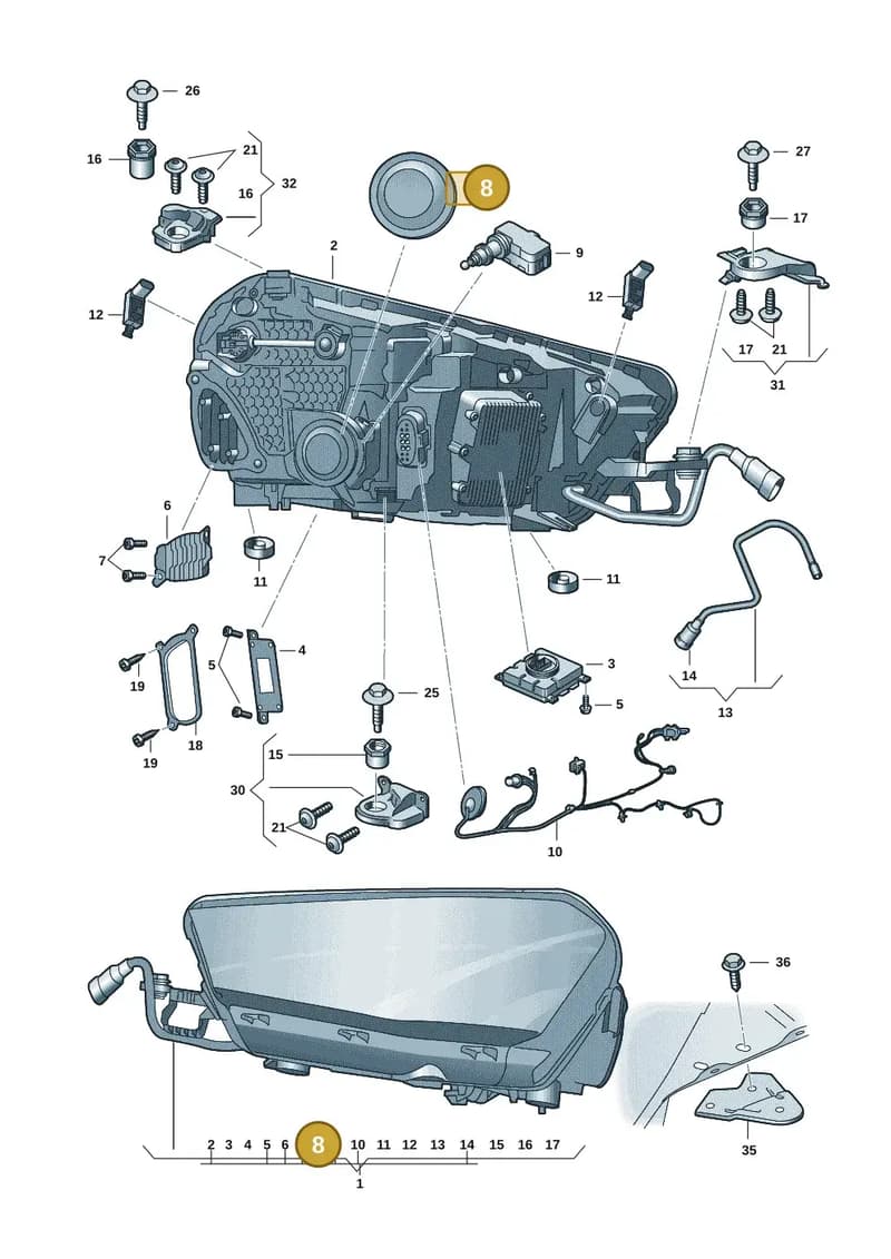 657941607A — Skoda Fabia (2021-2022) diagram 6vn941010, position 8