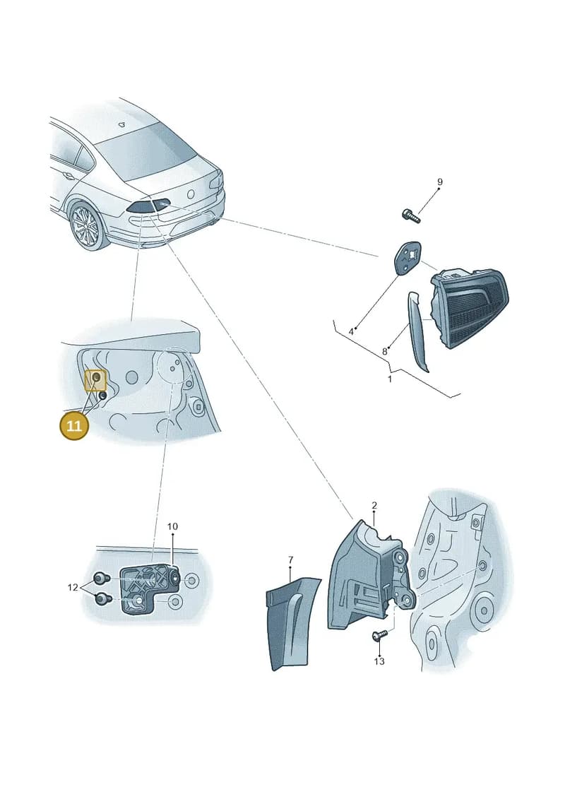 657945067 — Skoda Octavia (2019-2022) diagram 585945000, position 11