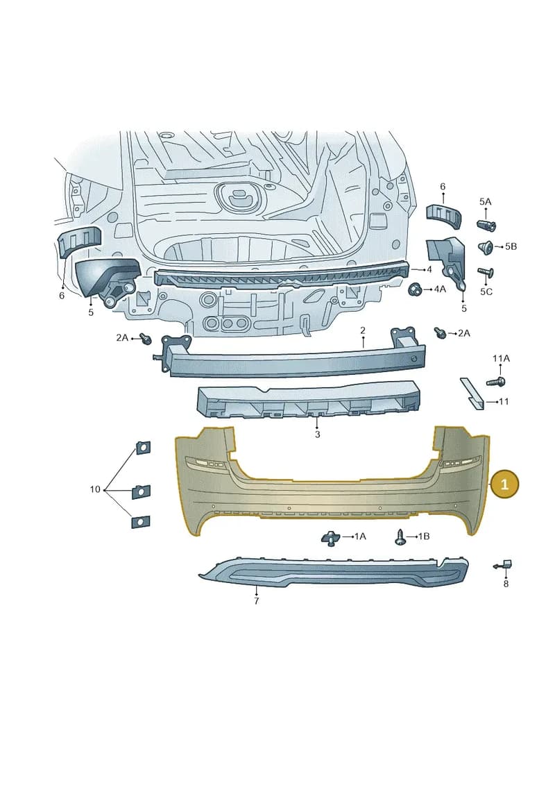 658807421E — Skoda Kamiq (2019-2020) diagram 584807060, position 1