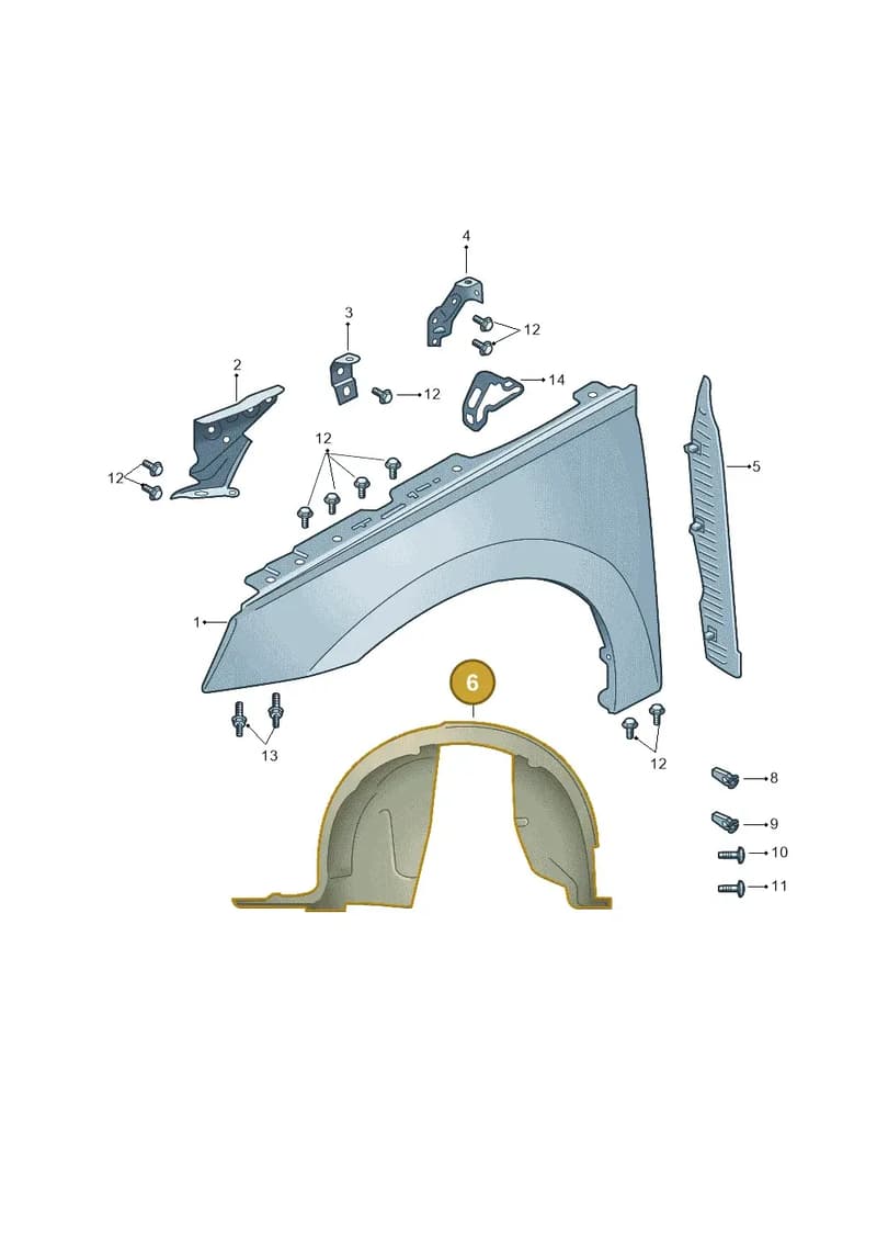 658809958E — Skoda Kamiq (2019-2020) diagram 584821015, position 6