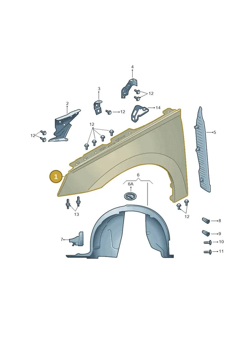 658821106B — Skoda Kamiq (2019-2020) diagram 584821000, position 1