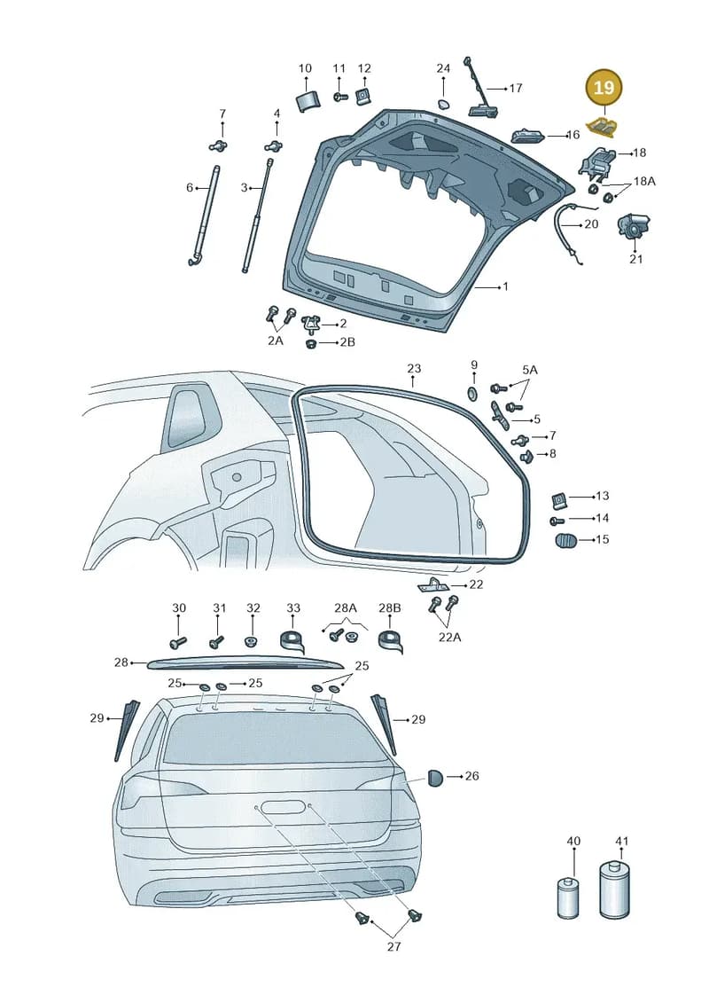 658827520 — Skoda Kamiq (2019-2020) diagram 584827010, position 19
