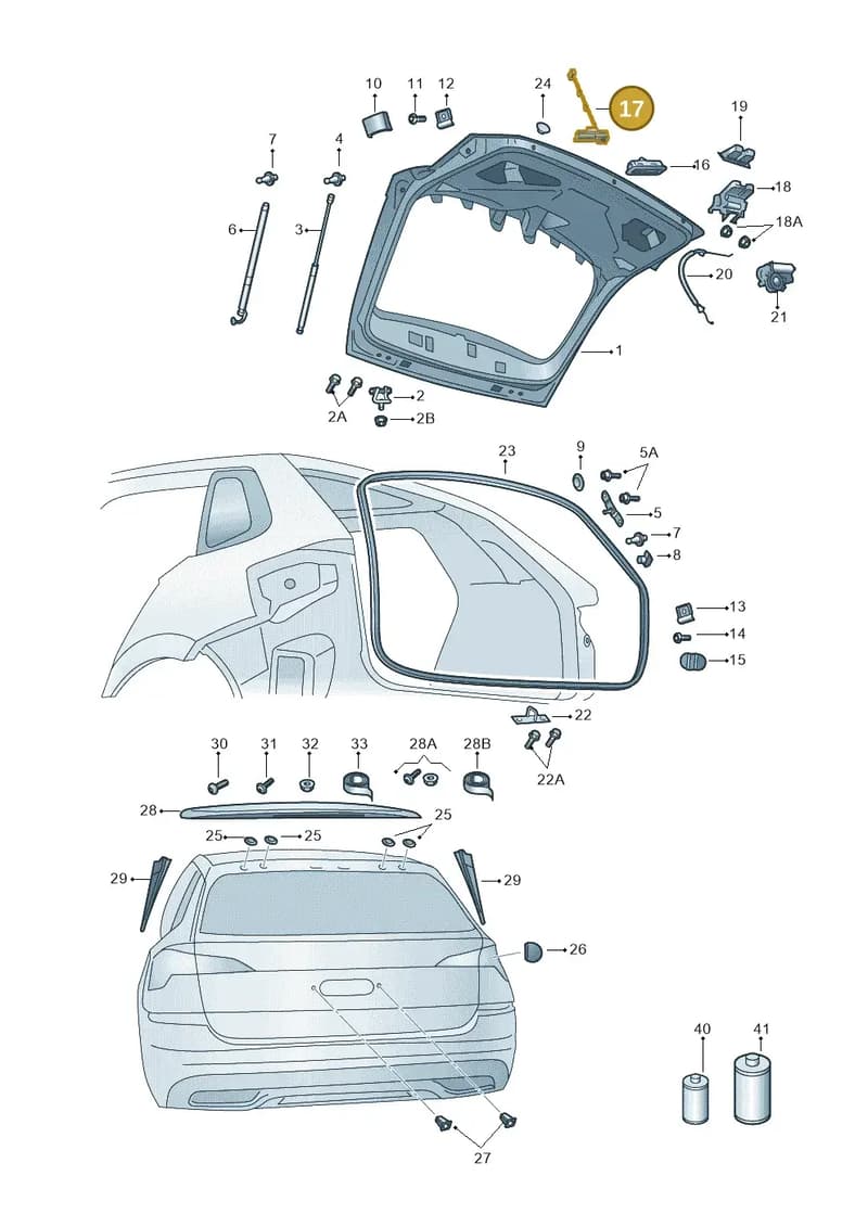 658827566 — Skoda Kamiq (2019-2020) diagram 584827010, position 17