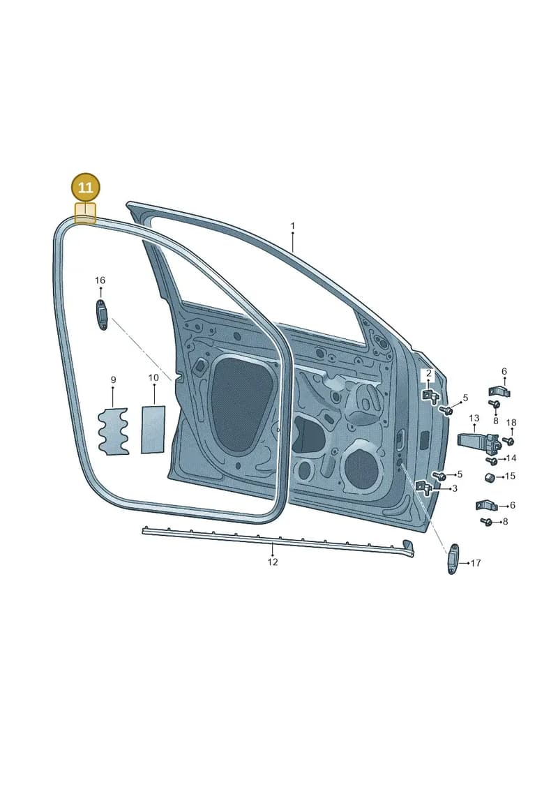 658867365C5AP — Skoda Kamiq (2019-2020) diagram 584831000, position 11
