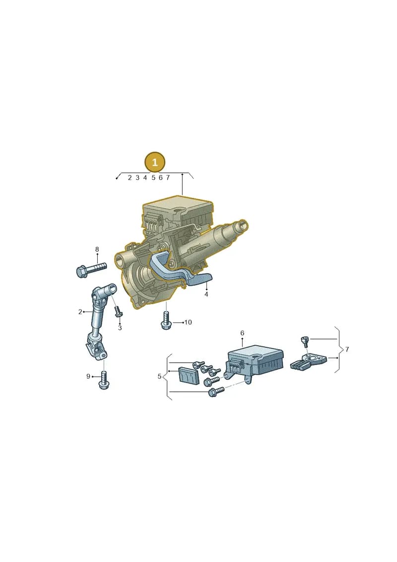 6N5423510B — Skoda Rapid (2012-2022) diagram 873423030, position 1