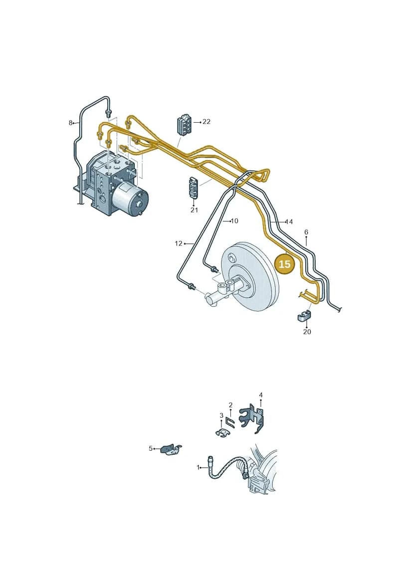 6N5614742 — Skoda Rapid (2012-2022) diagram 740611021, position 15