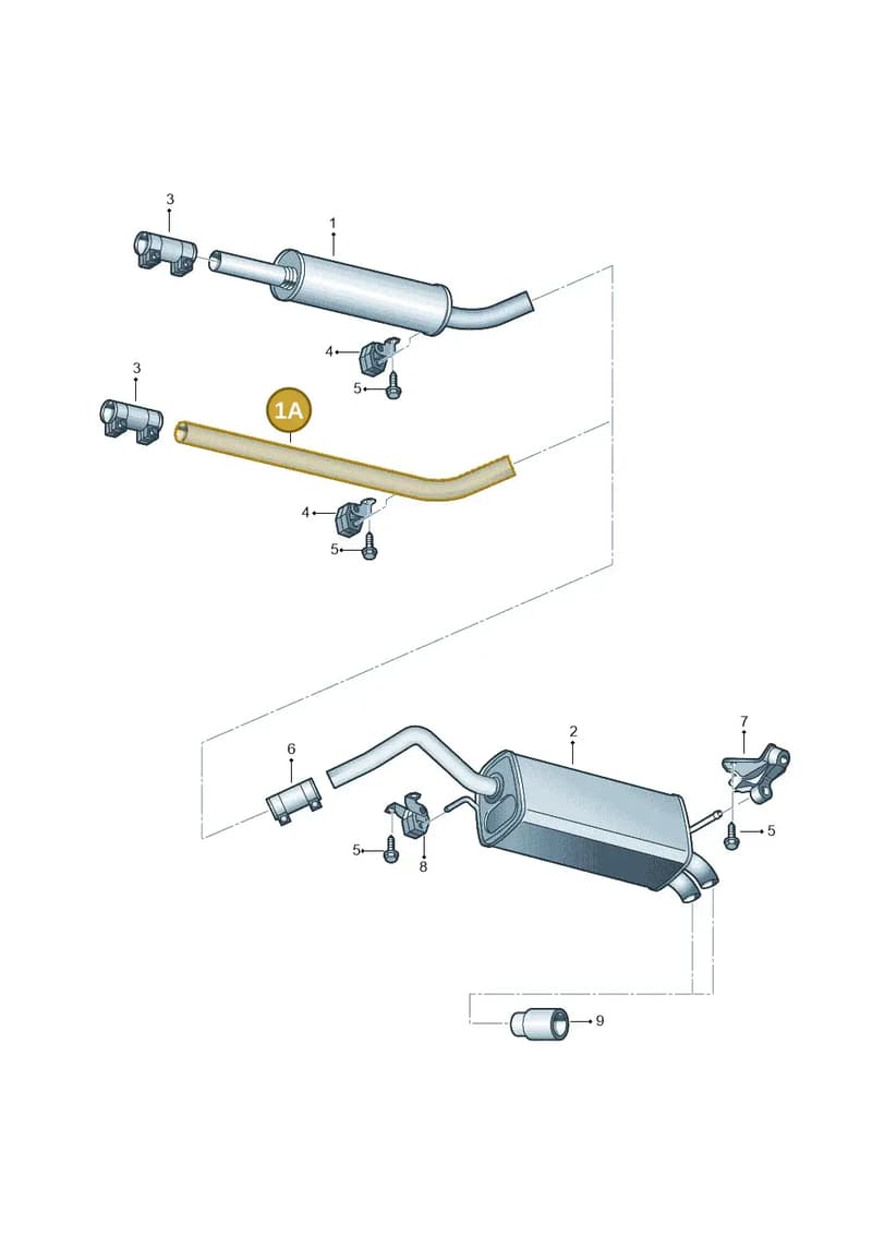 6Q0253201F — Skoda Fabia Scout (2010-2014) diagram 453253850, position 1A