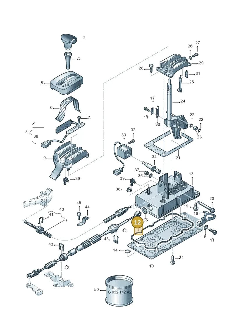 6Q0713075 — Skoda FABIA/COMBI            05> (2004-) diagram 194713100, position 12
