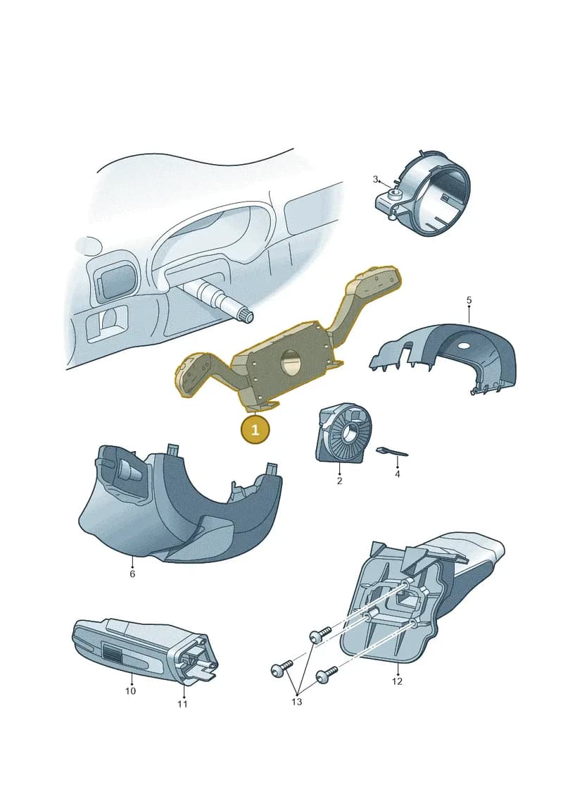 6Q0953513AK9B9 — Skoda Roomster (2010-2015) diagram 481953500, position 1