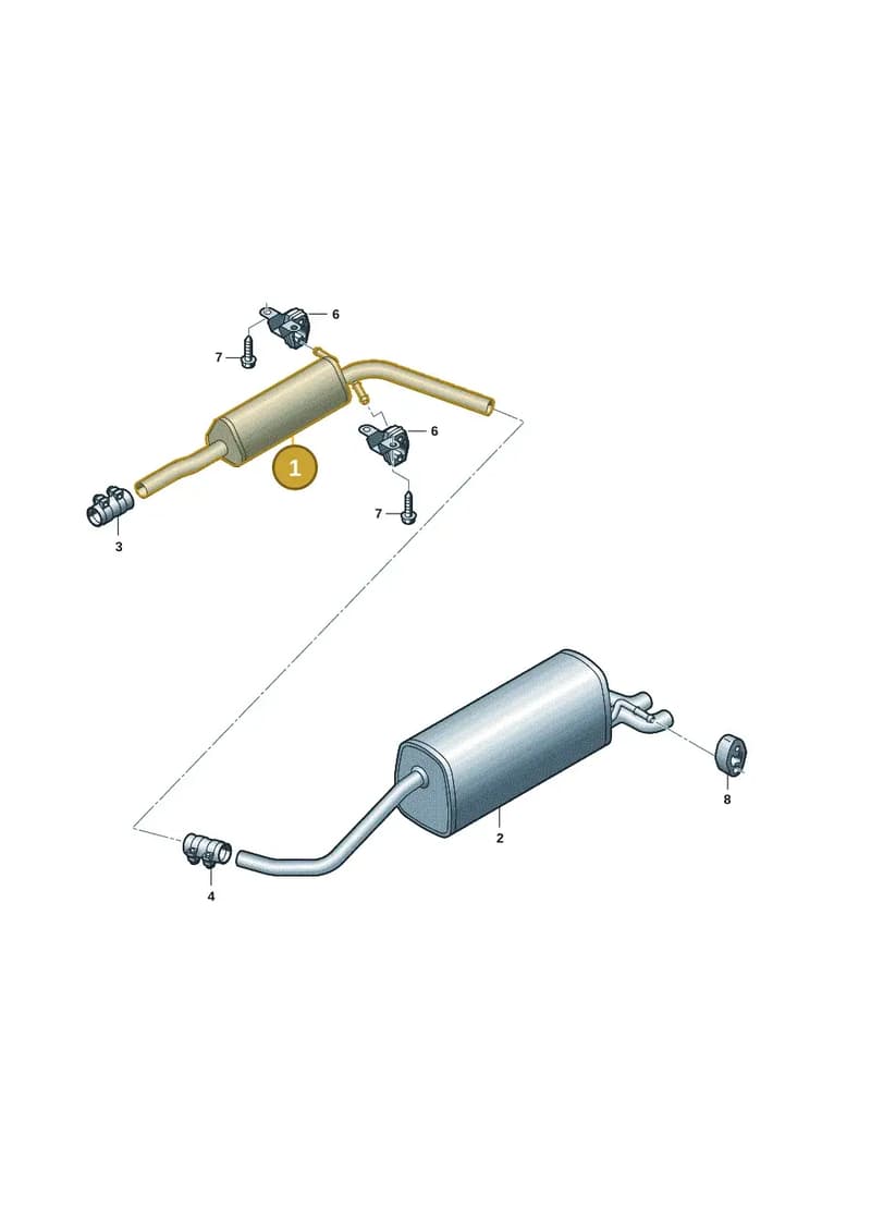 6RA253209E — Skoda Rapid (2012-2022) diagram 740253090, position 1