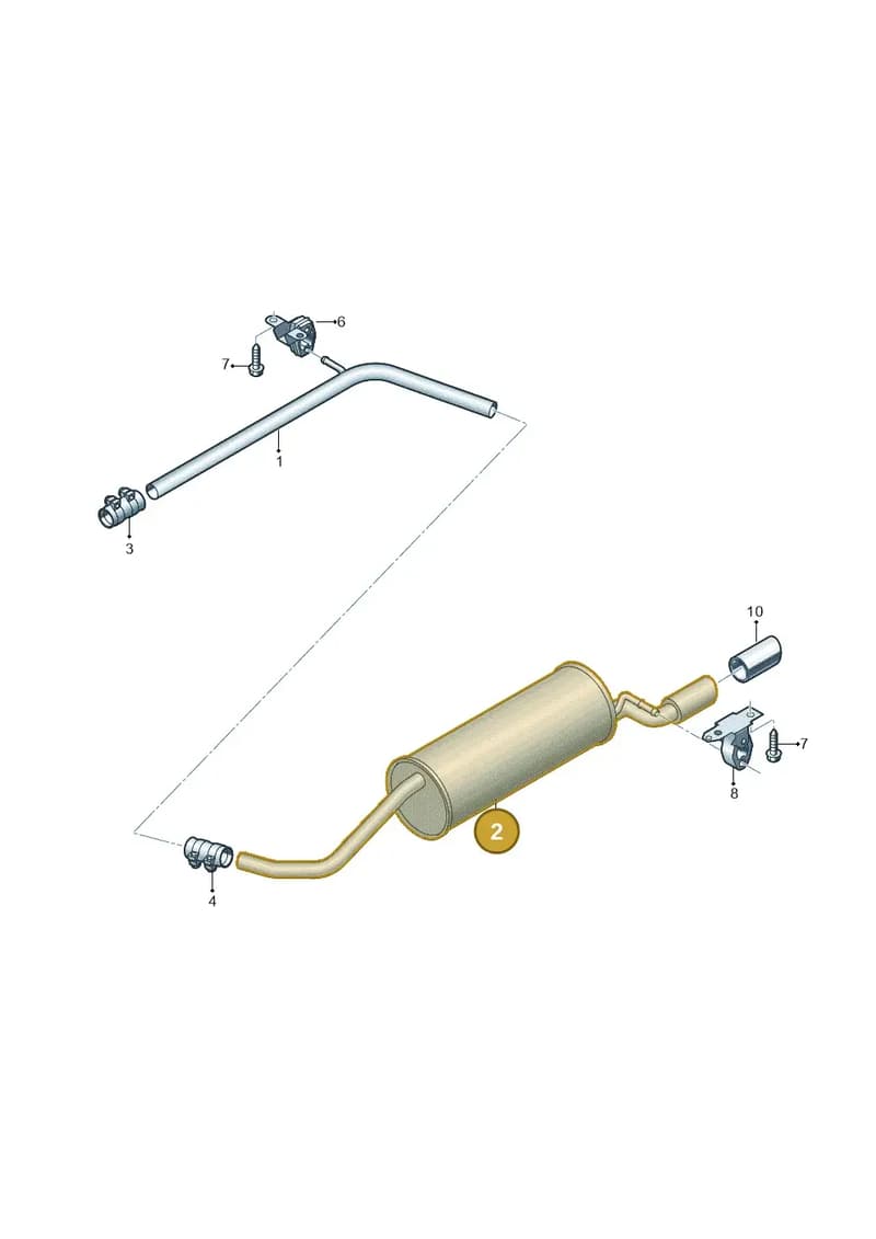6RA253609AE — Skoda Rapid (2012-2022) diagram 792253940, position 2