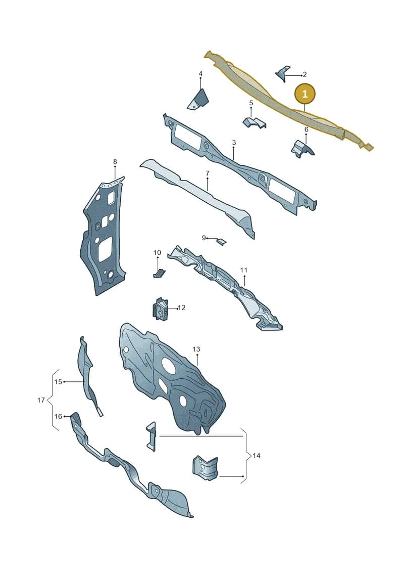 6RA802555B — SEAT Toledo (2015-2019) diagram 740803150, position 1