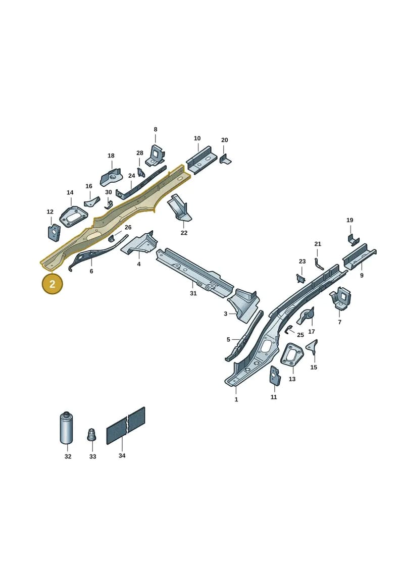 6RA803506 — Skoda Rapid (2012-2022) diagram 62x803025, position 2